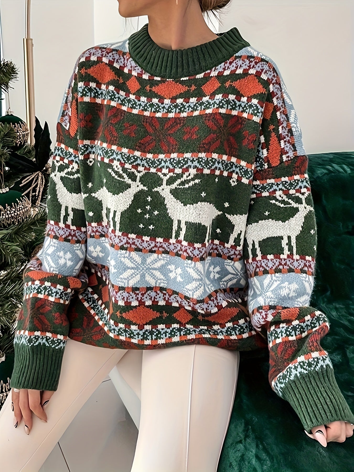 woman Christmas Sweater