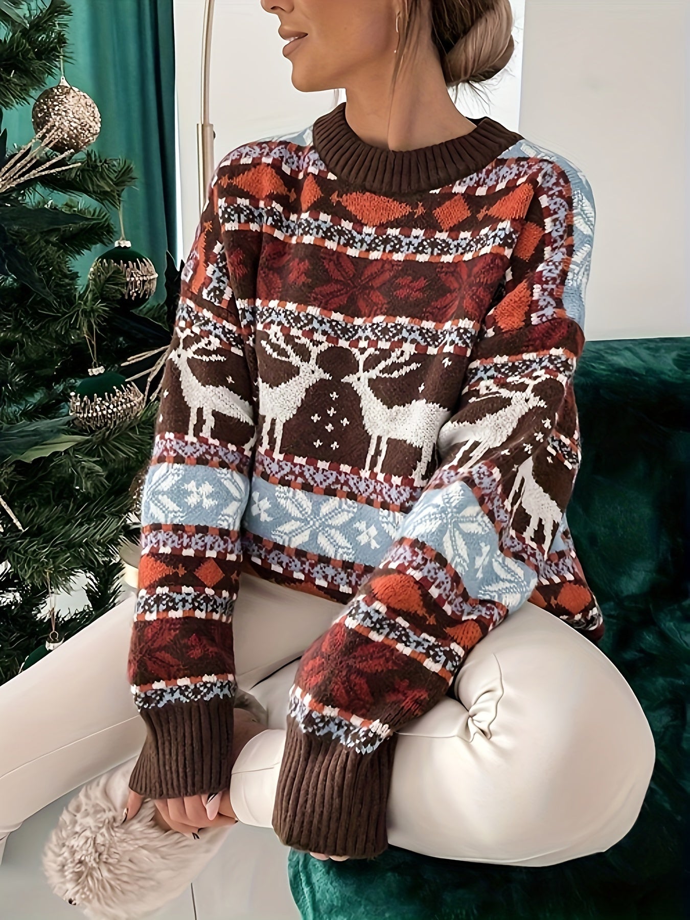 woman Christmas Sweater