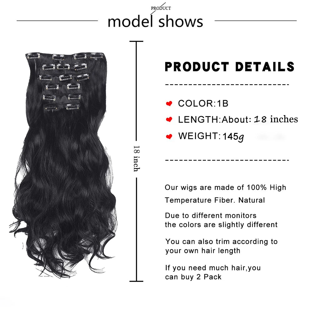 Synthetic Hair Extensions