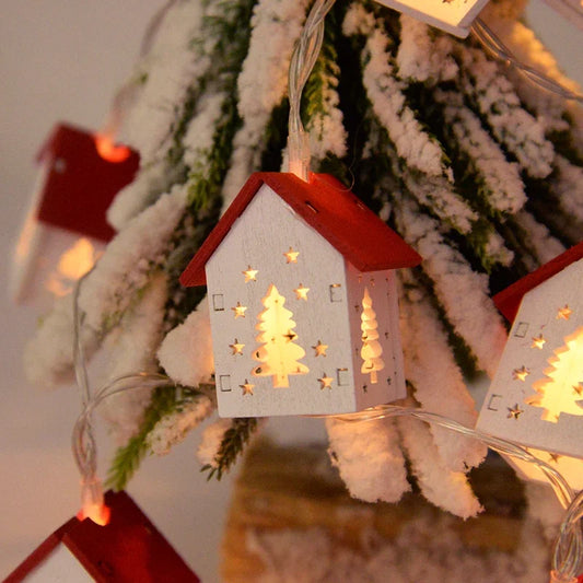 Wooden House Christmas decoration