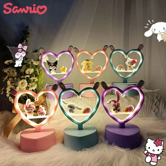 Heart-Shaped Mini Decorative Night Light lamp