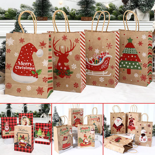 Christmas Paper Handbags