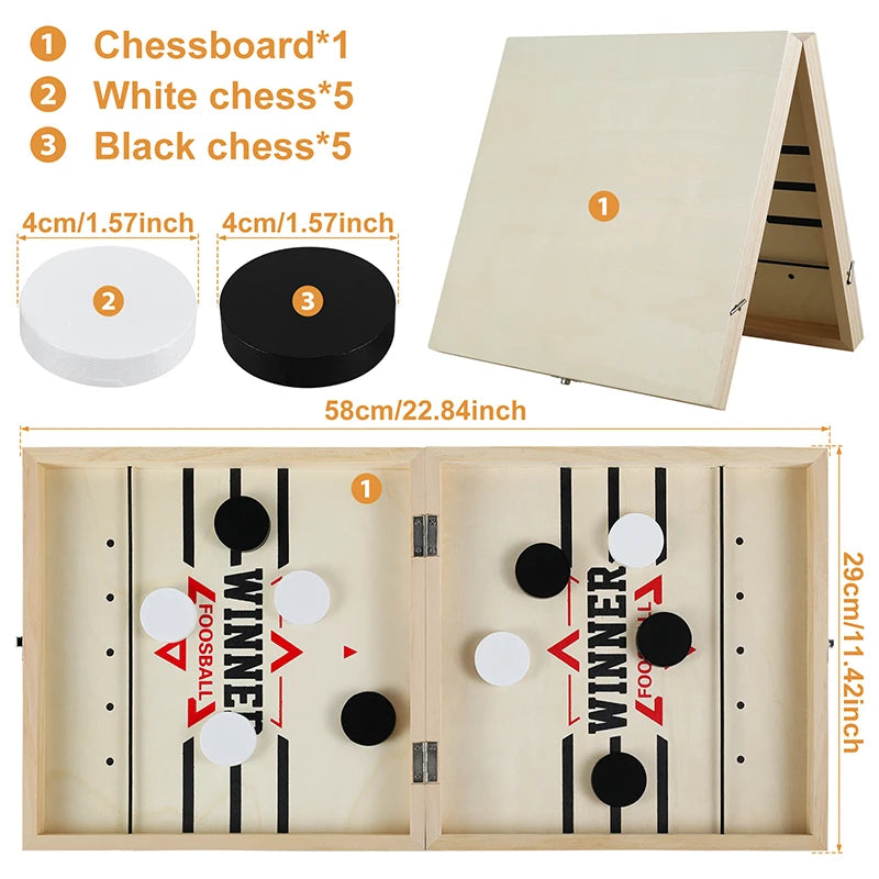 Foldable Table Hockey game