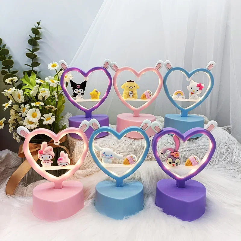 Heart-Shaped Mini Decorative Night Light lamp