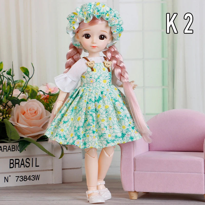 Bjd Movable Doll Full Set