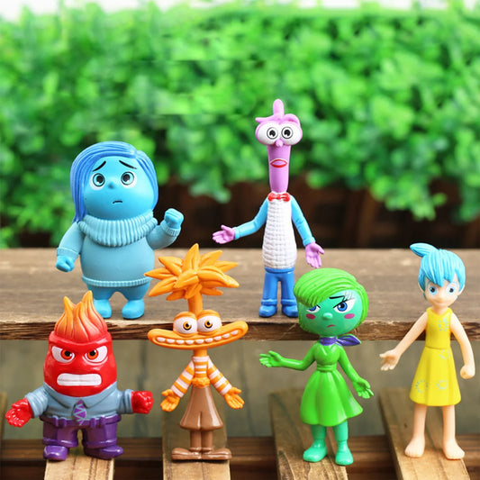 6Pcs/Set of Inside Out 2 Figure Toy