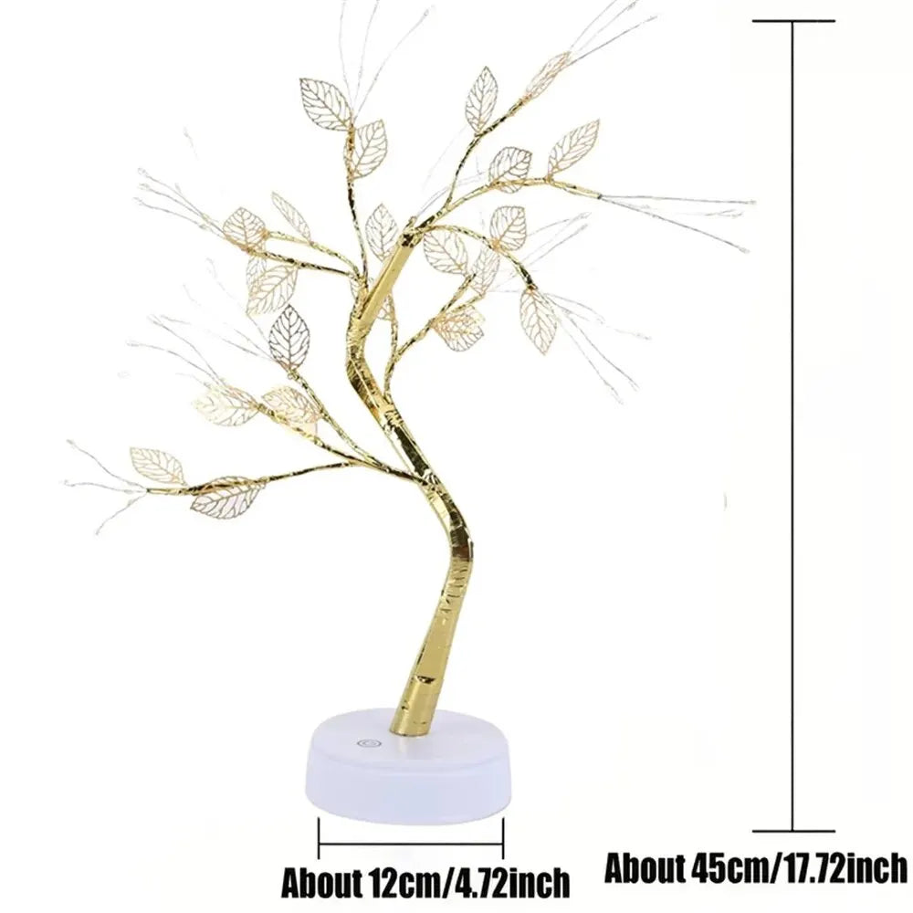 LED Light Tree Table Lamp