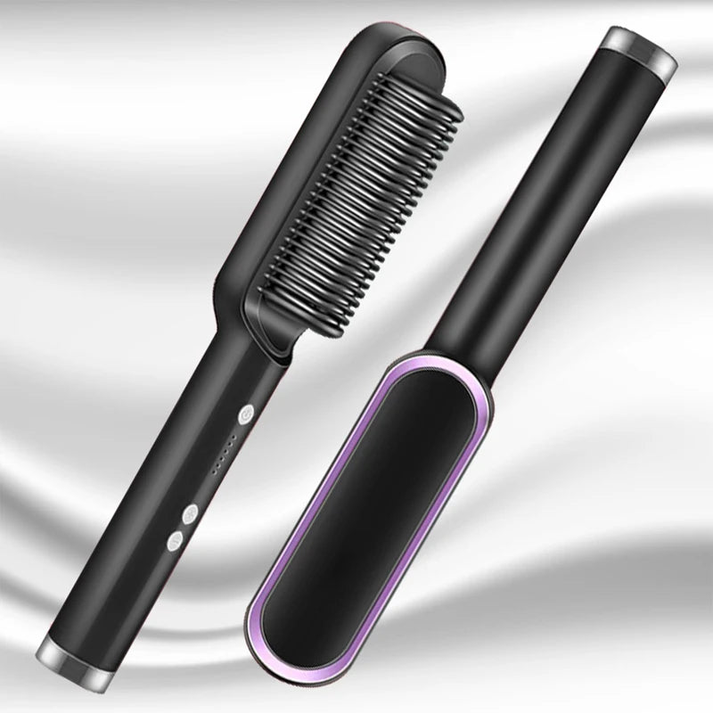 Electric Hair Straightener Brush