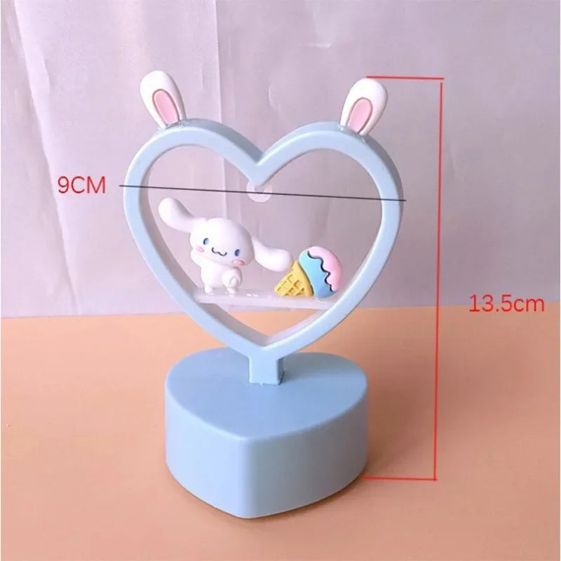 Heart-Shaped Mini Decorative Night Light lamp