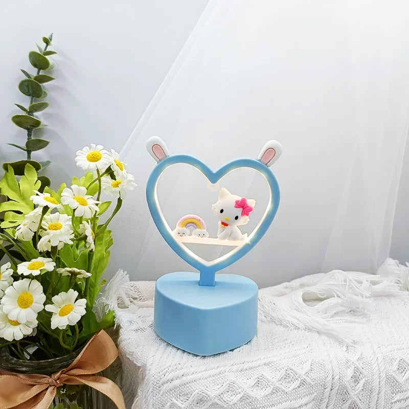 Heart-Shaped Mini Decorative Night Light lamp