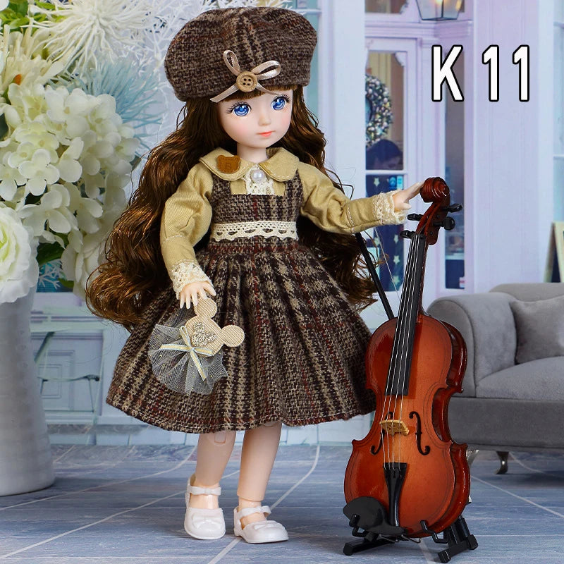 Bjd Movable Doll Full Set