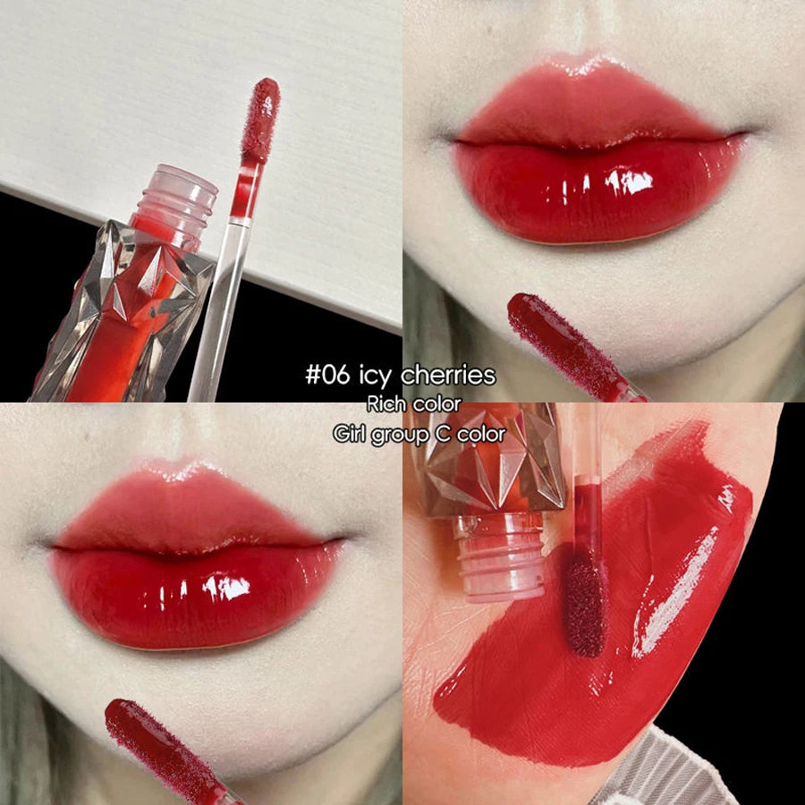 Long-lasting Moisturizing Water Glass Lip Gloss