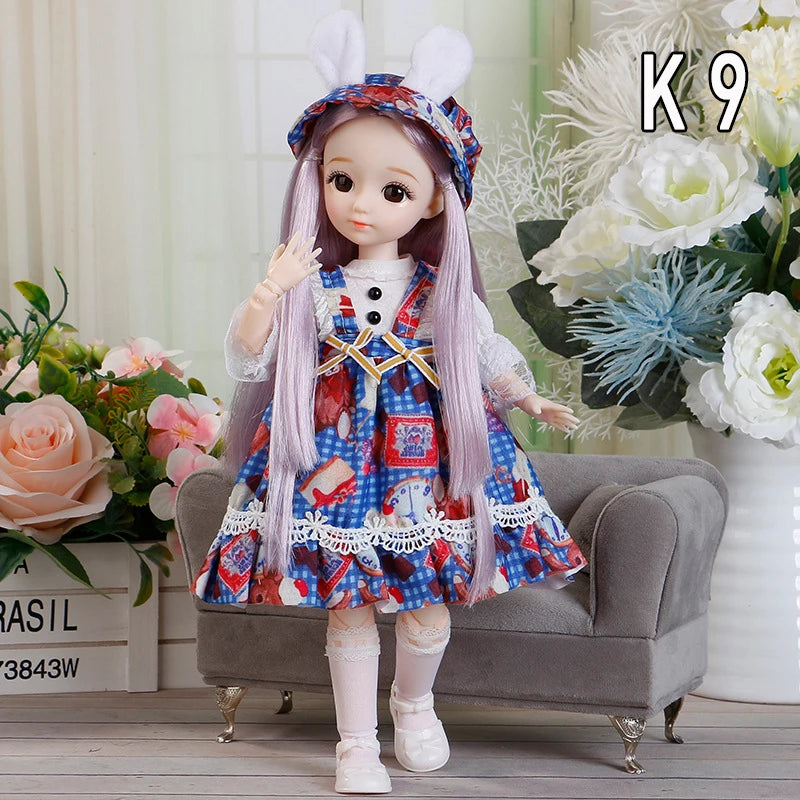 Bjd Movable Doll Full Set