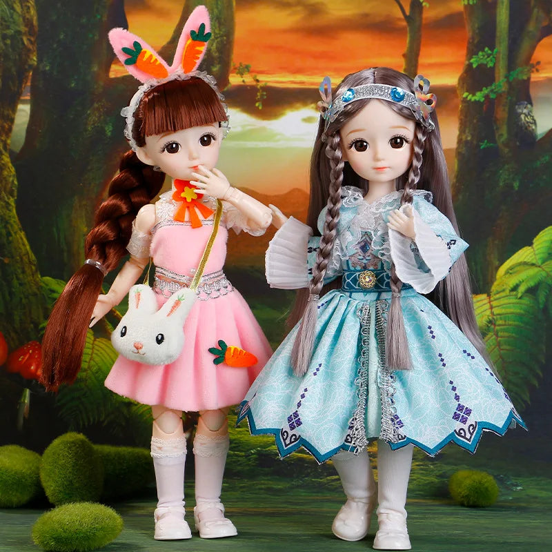 Bjd Movable Doll Full Set