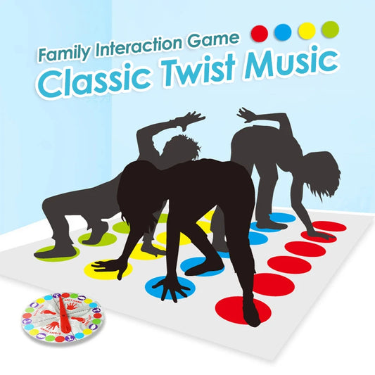 Family Body Twist Move Mat Board Game