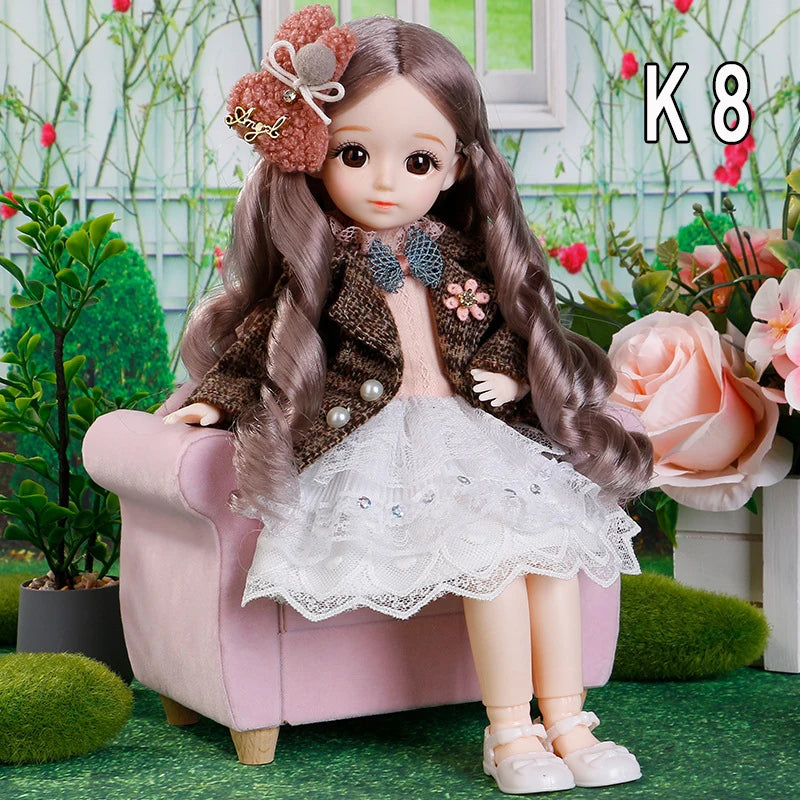 Bjd Movable Doll Full Set