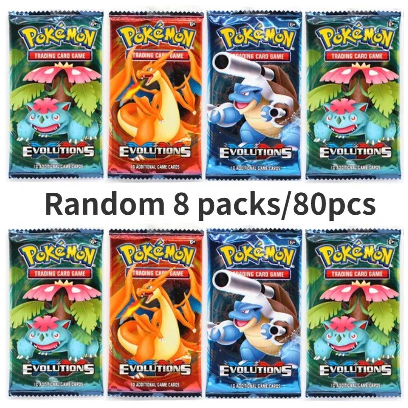 40/80 PCS Pokemon Cards Deck Box