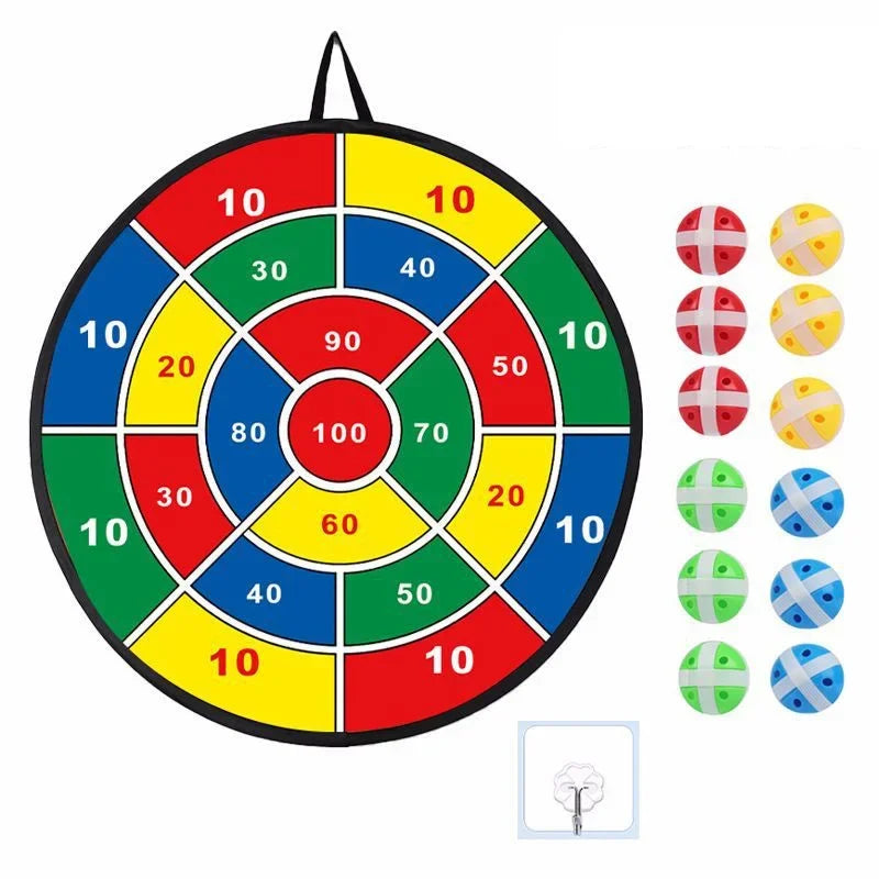 Dart Board with Sticky Balls  Game