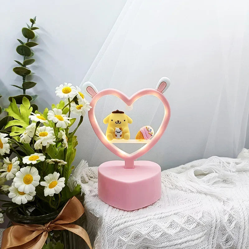 Heart-Shaped Mini Decorative Night Light lamp