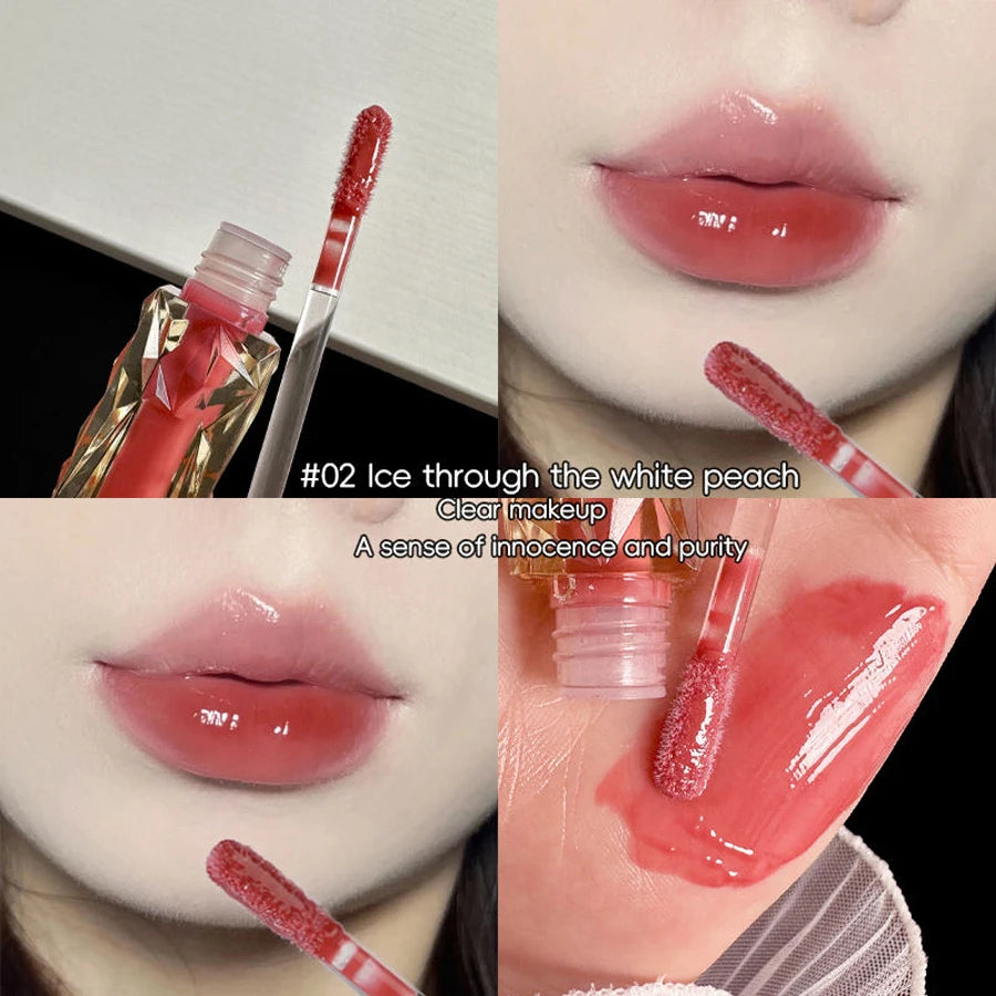 Long-lasting Moisturizing Water Glass Lip Gloss