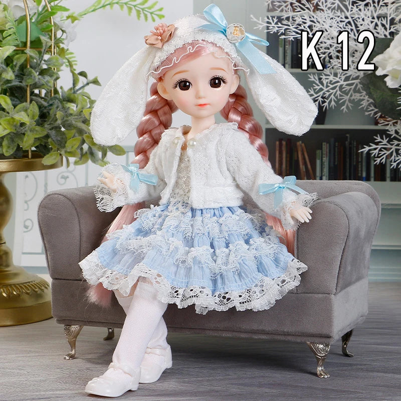 Bjd Movable Doll Full Set