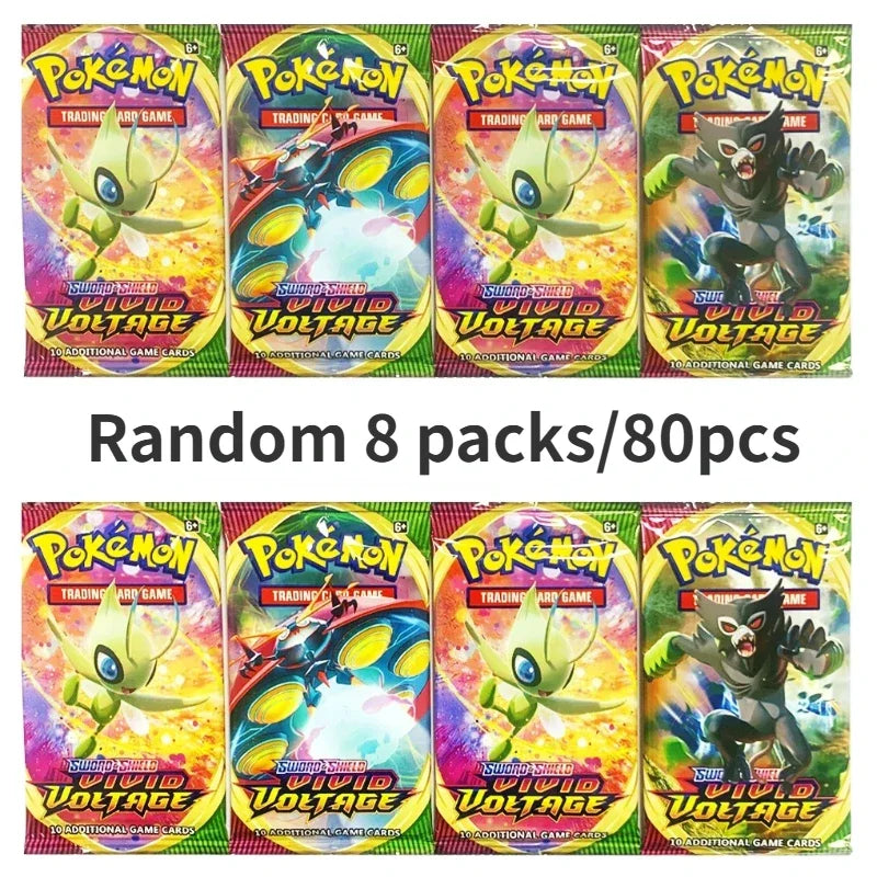 40/80 PCS Pokemon Cards Deck Box