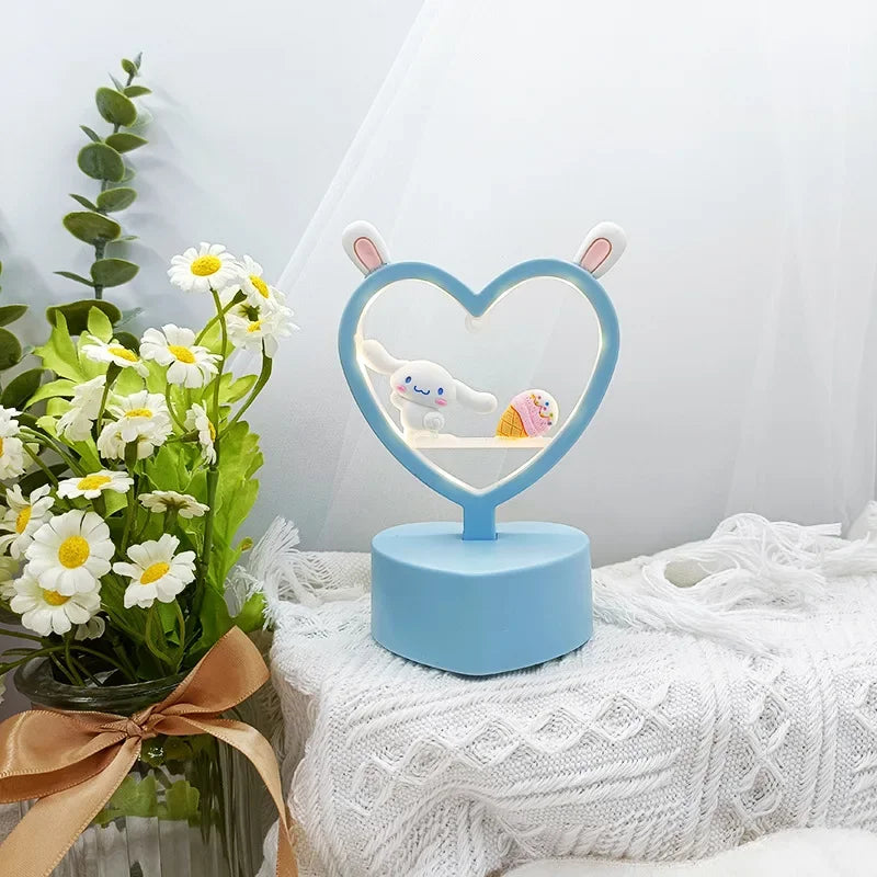 Heart-Shaped Mini Decorative Night Light lamp